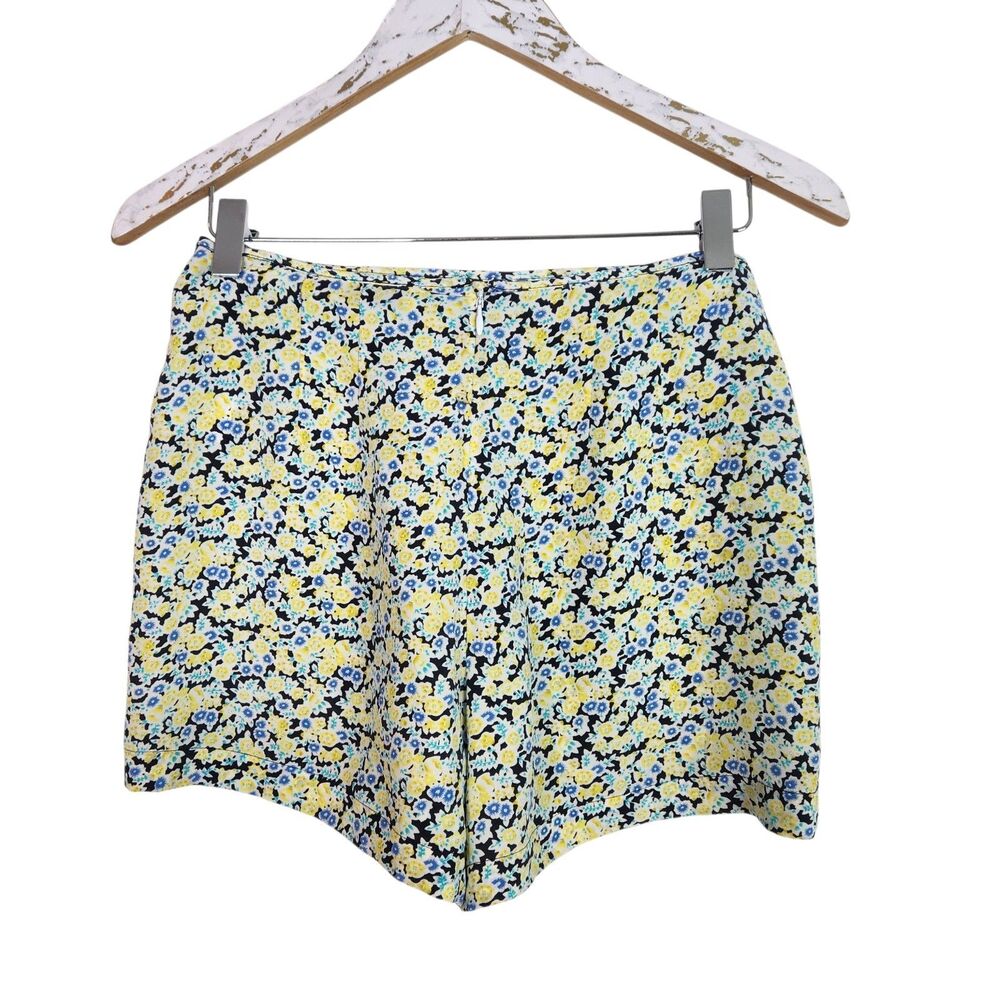 EQUIPMENT Shorts Womens XS Floral Lewis Silk Cottagecore Dainty Fairycore - Picture 4 of 13